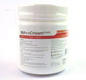 Sm cream 500 g 10.56% - крем анестетик