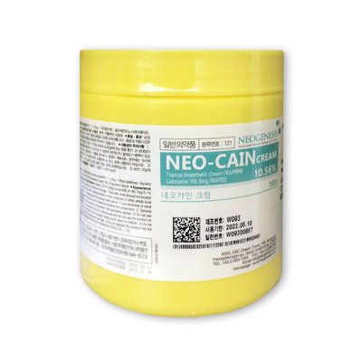 Крем анестетик Neo Cain 500g  10,56% (Корея) 43903093020 фото